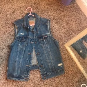 Hollister Denim Vest